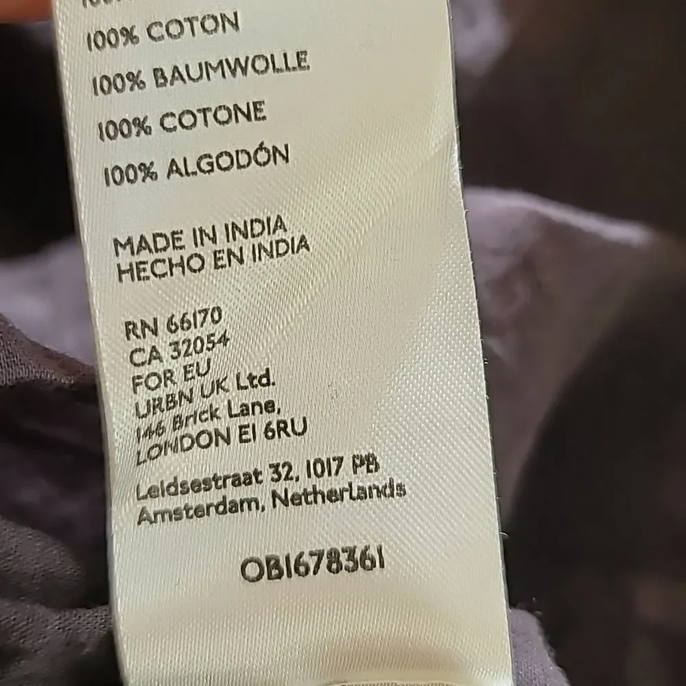 Free People  Cohen Poplin Maxi Dress Size Large